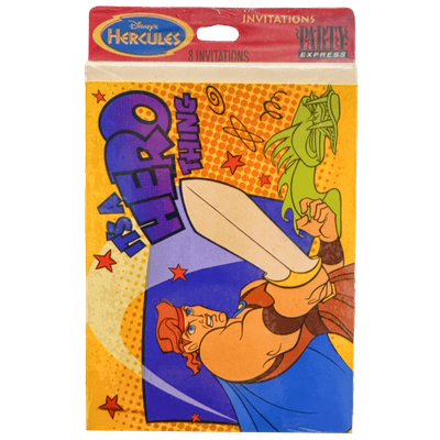 Hercules Invitations 8ct AMZ+
