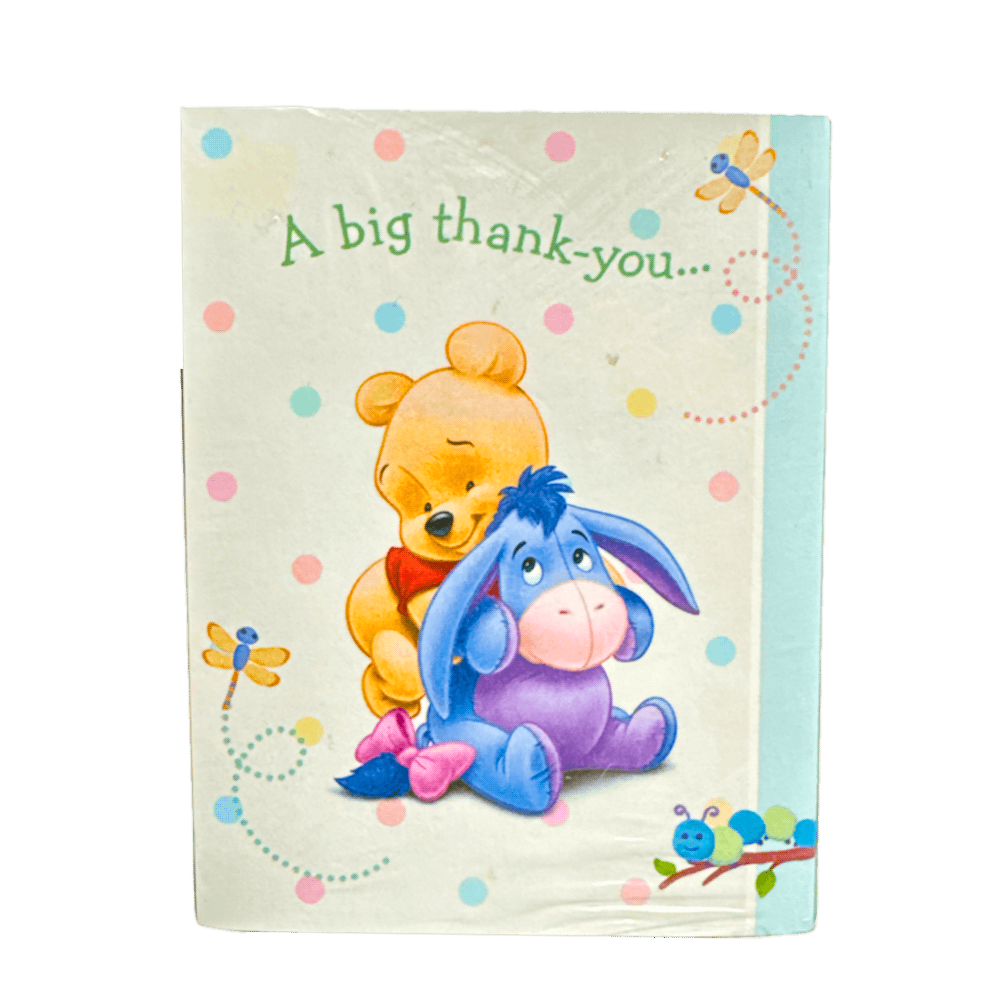 Winnie the Pooh Baby Thank You Notes 8ct+