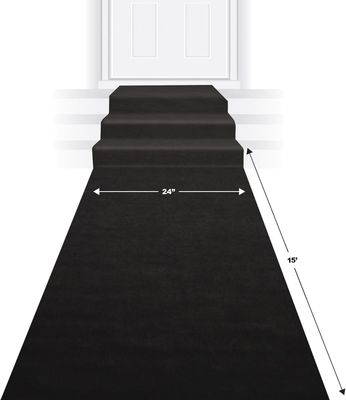 Black Carpet 15ft Runner AMZ+