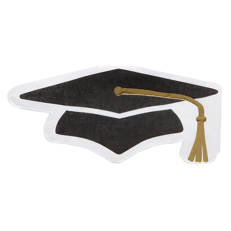 Graduation Hat Beverage Napkins 20ct+