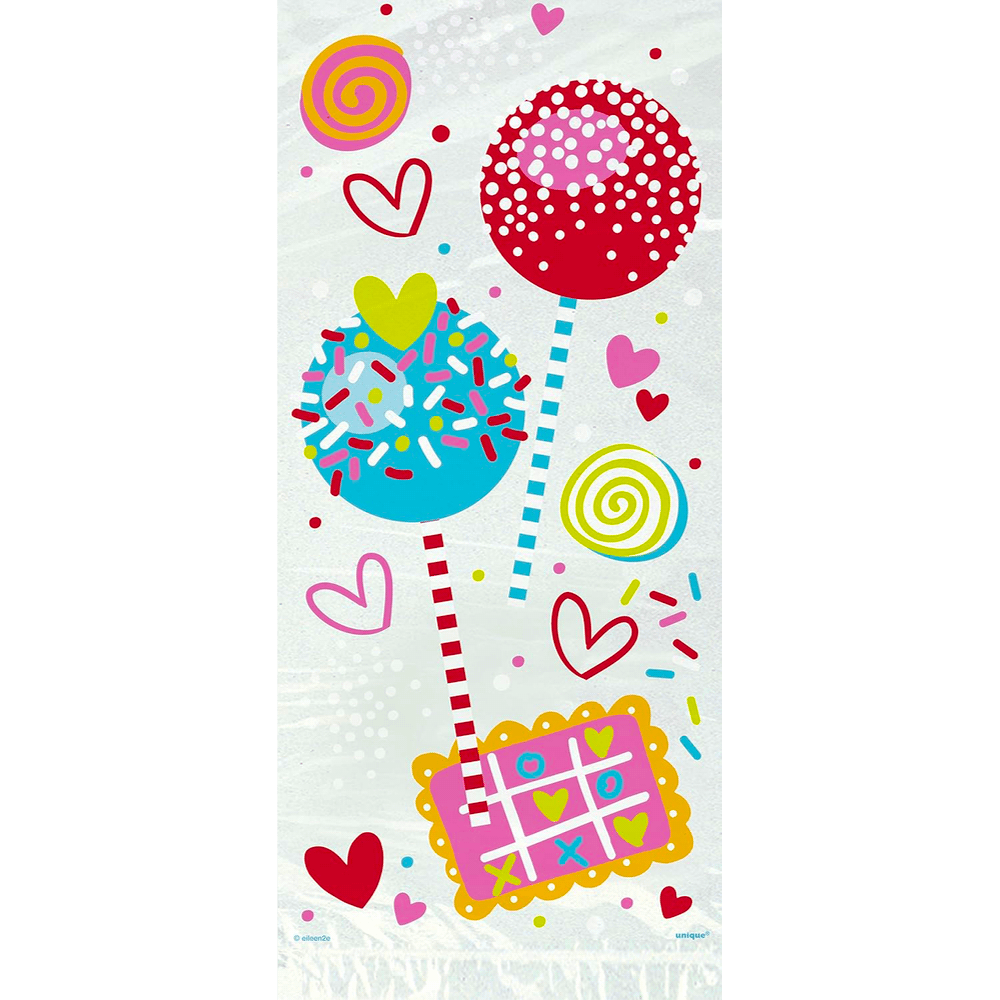 Valentine Tic Tac Toe Cello Bags 20ct+
