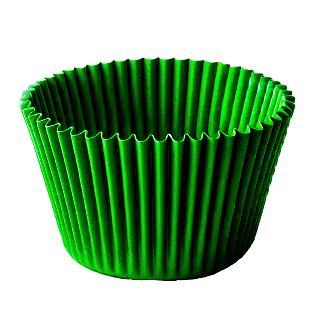Green 75ct Baking Cups+