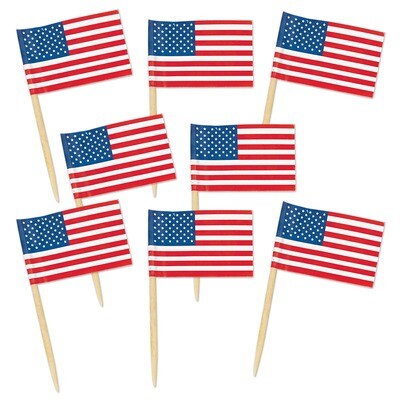 U.S. Flag Picks 50ct+