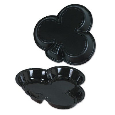 Casino Black Club 12" Plastic Snack Tray AMZ+
