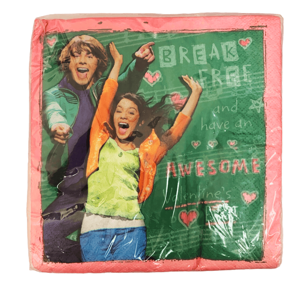 High School Musical Valentine Napkins 30ct+