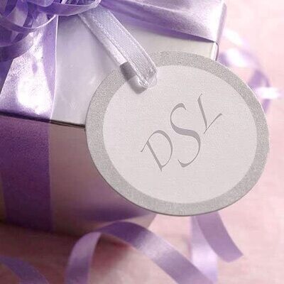 White Favor Tags 24ct AMZ+