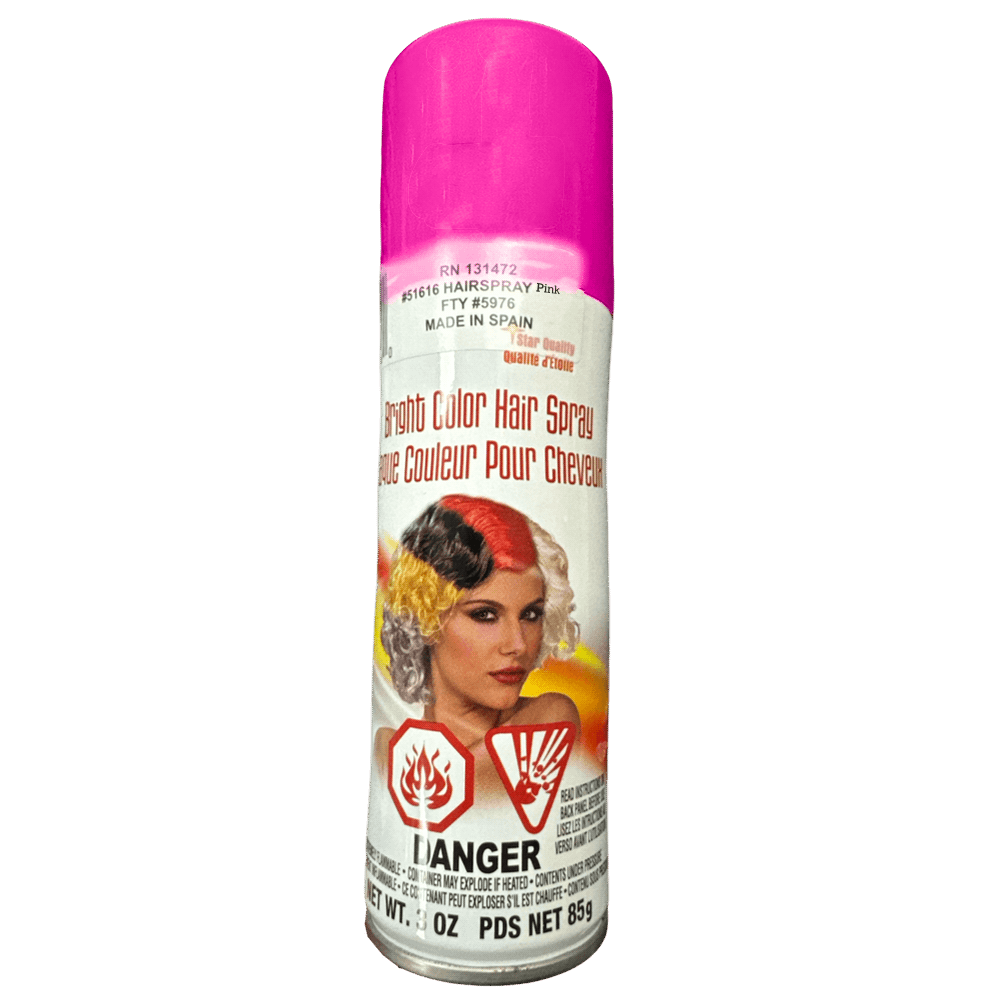 Pink Hair Spray 3oz+
