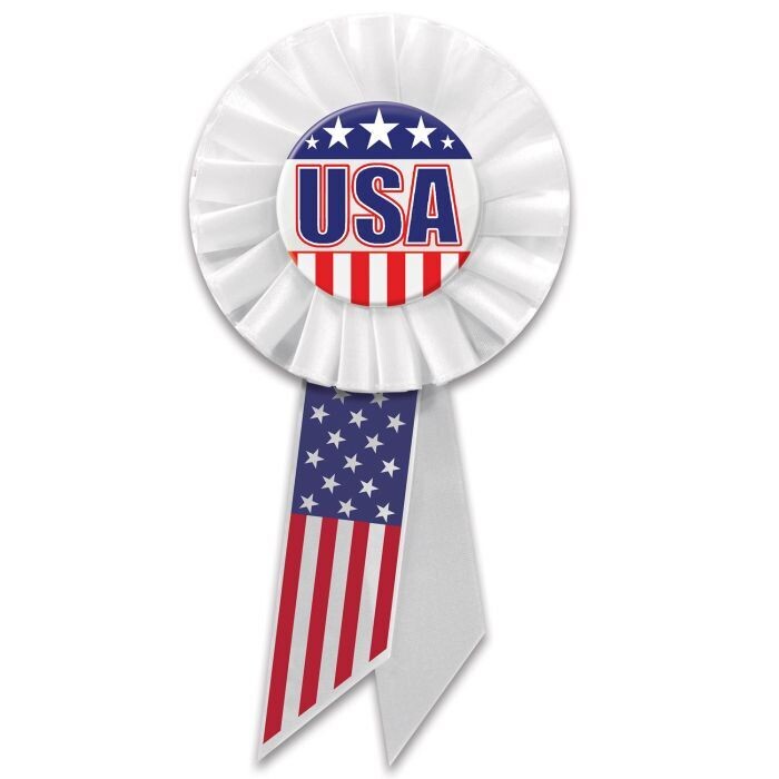 USA Rosette Patriotic AMZ+
