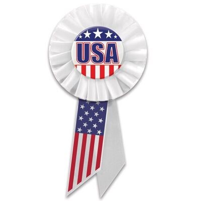 USA Rosette Patriotic AMZ+