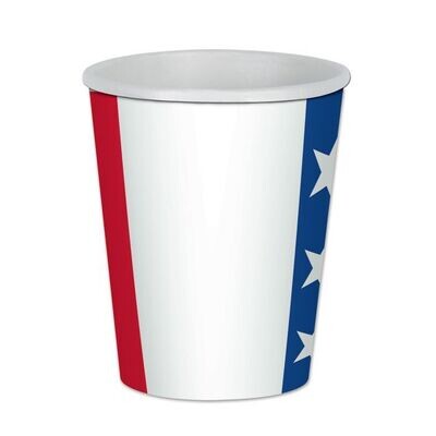 Patriotic Beverage 9oz Cups 8ct+