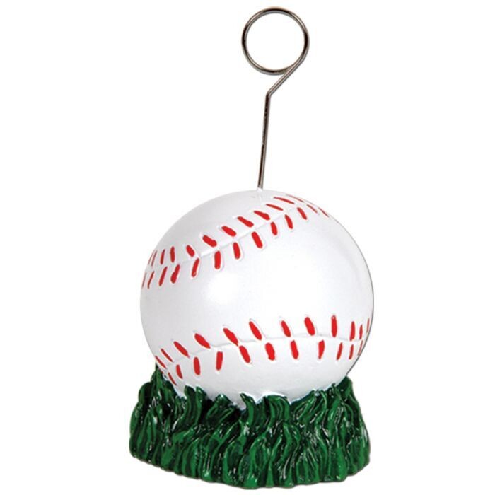 Baseball Photo Holder/Balloon Weight 6oz+