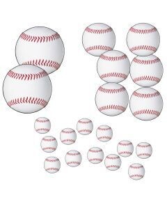 Baseball Cutouts 20ct AMZ+