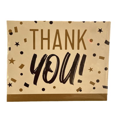 Golden Grad Thank You Cards 8ct+