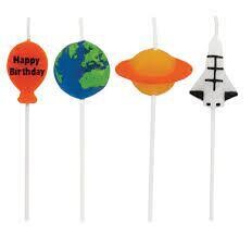 Space Pick Candles 4ct+