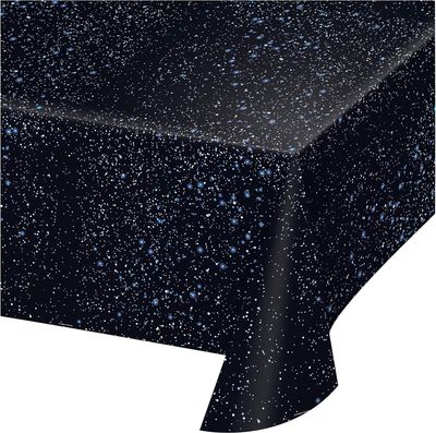 Space Plastic Tablecover 54x108in+