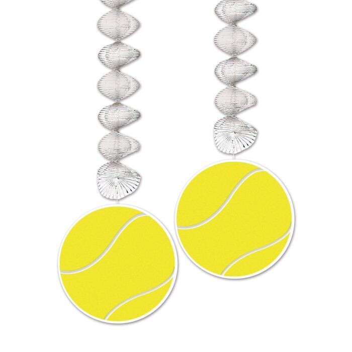 Tennis Ball Danglers 2ct AMZ+