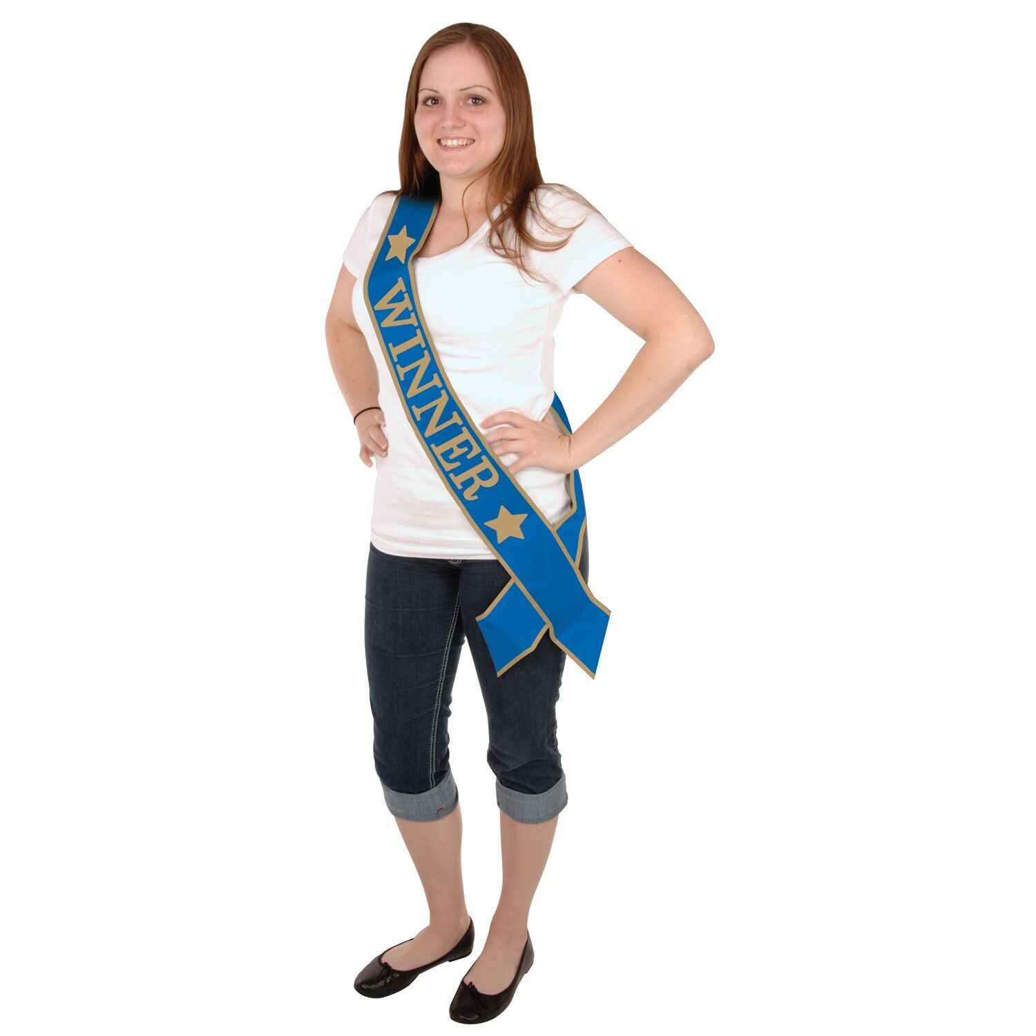 Winner Satin Sash+