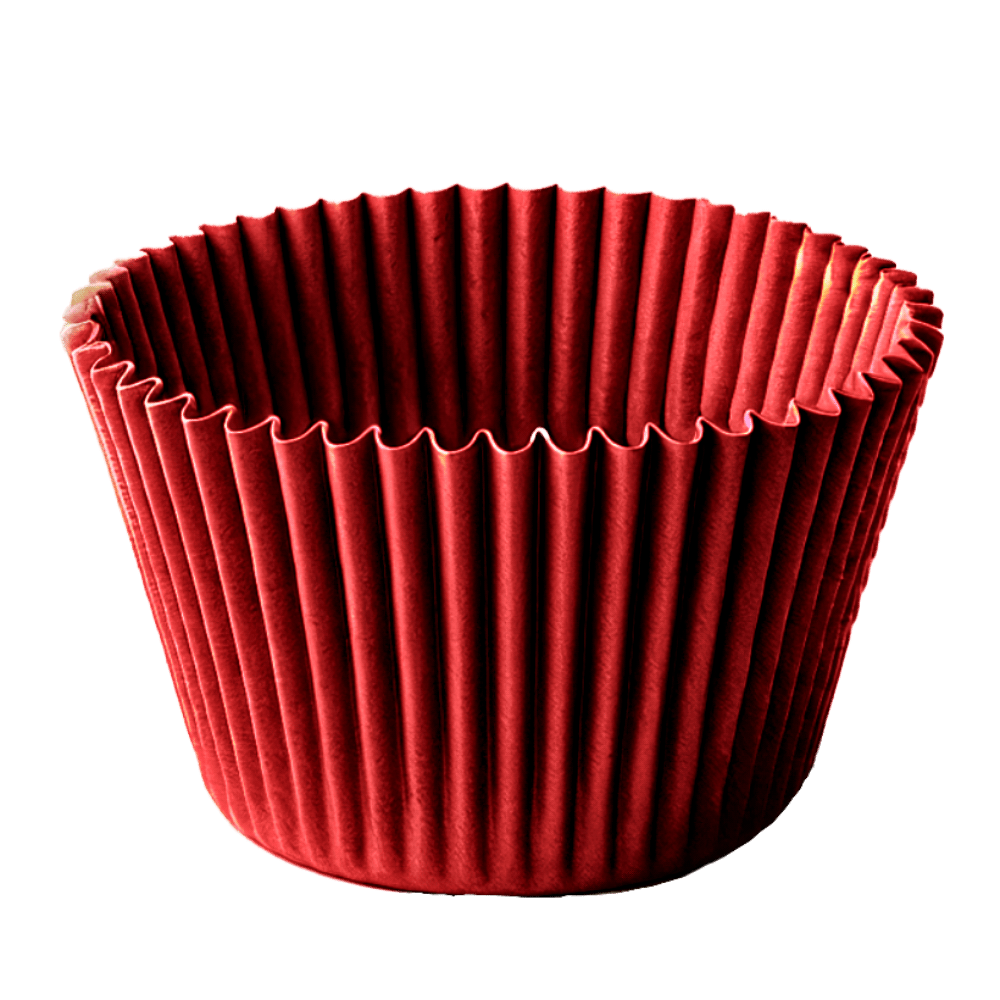 Red 75ct Baking Cups+
