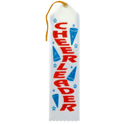 Cheerleader Award Ribbon+