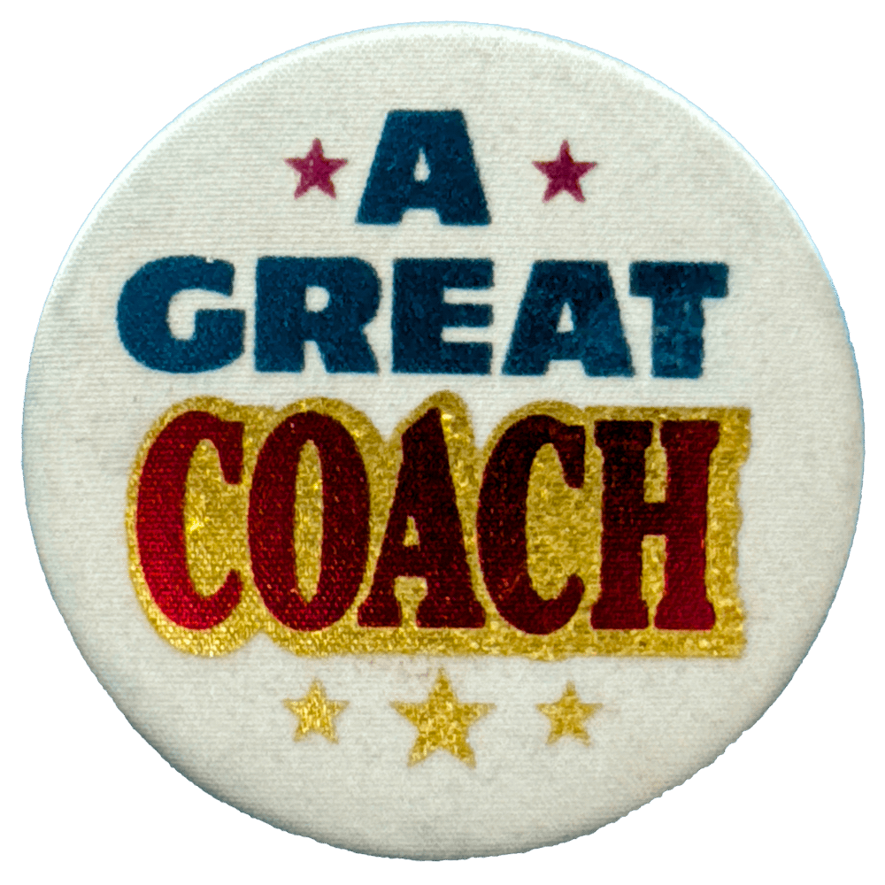 A great coach station button pin+
