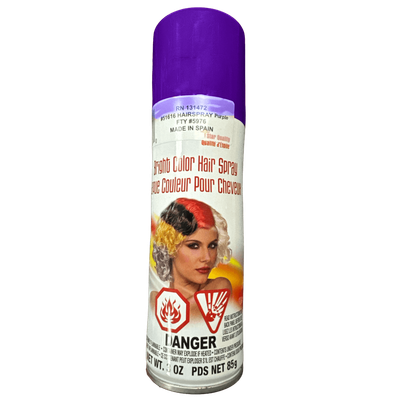 Fluorescent Purple Hair Spray 3oz+