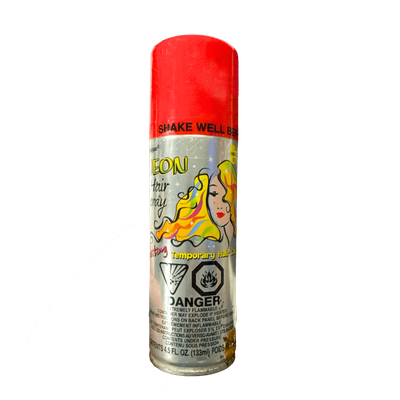 Neon Red Hair Spray 4.5fl+