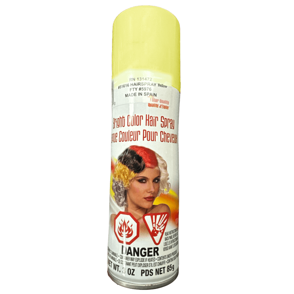 Light Yellow Hair Spray 3oz AMZ+