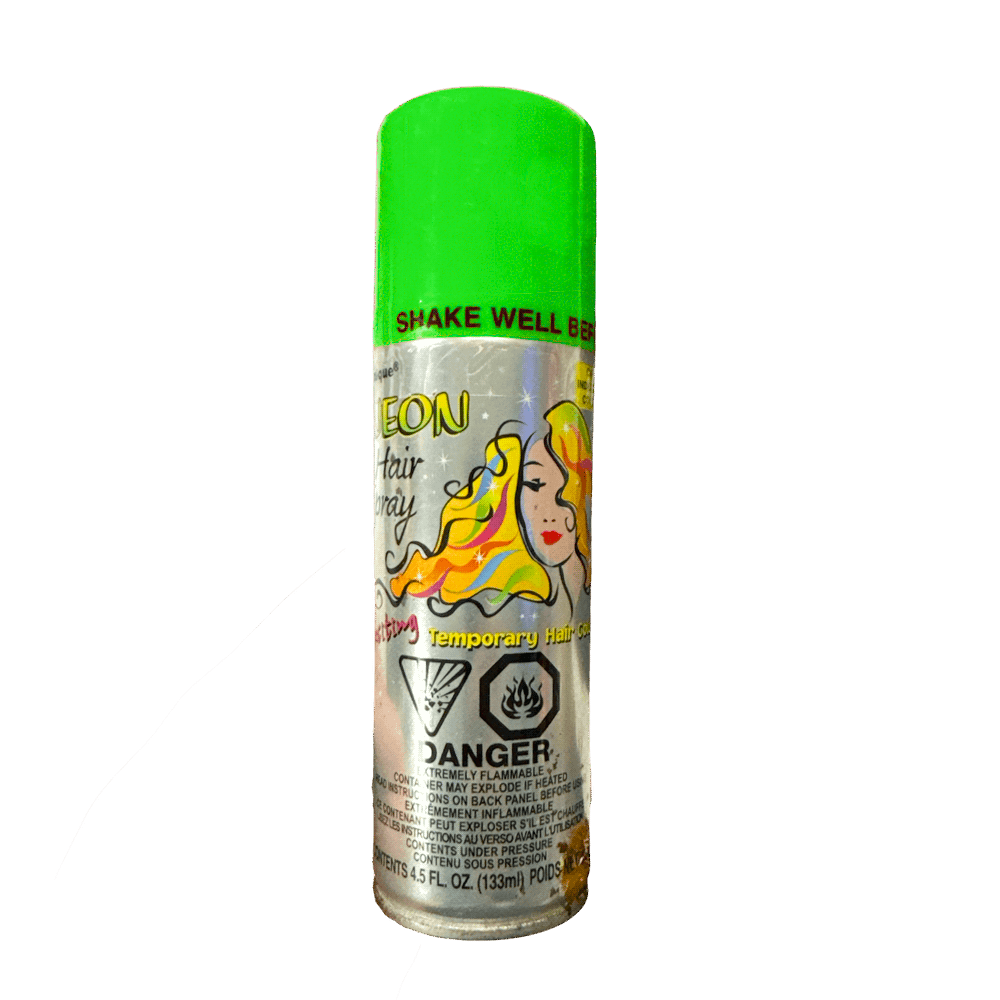 Neon Green Hair Spray 4.5fl+