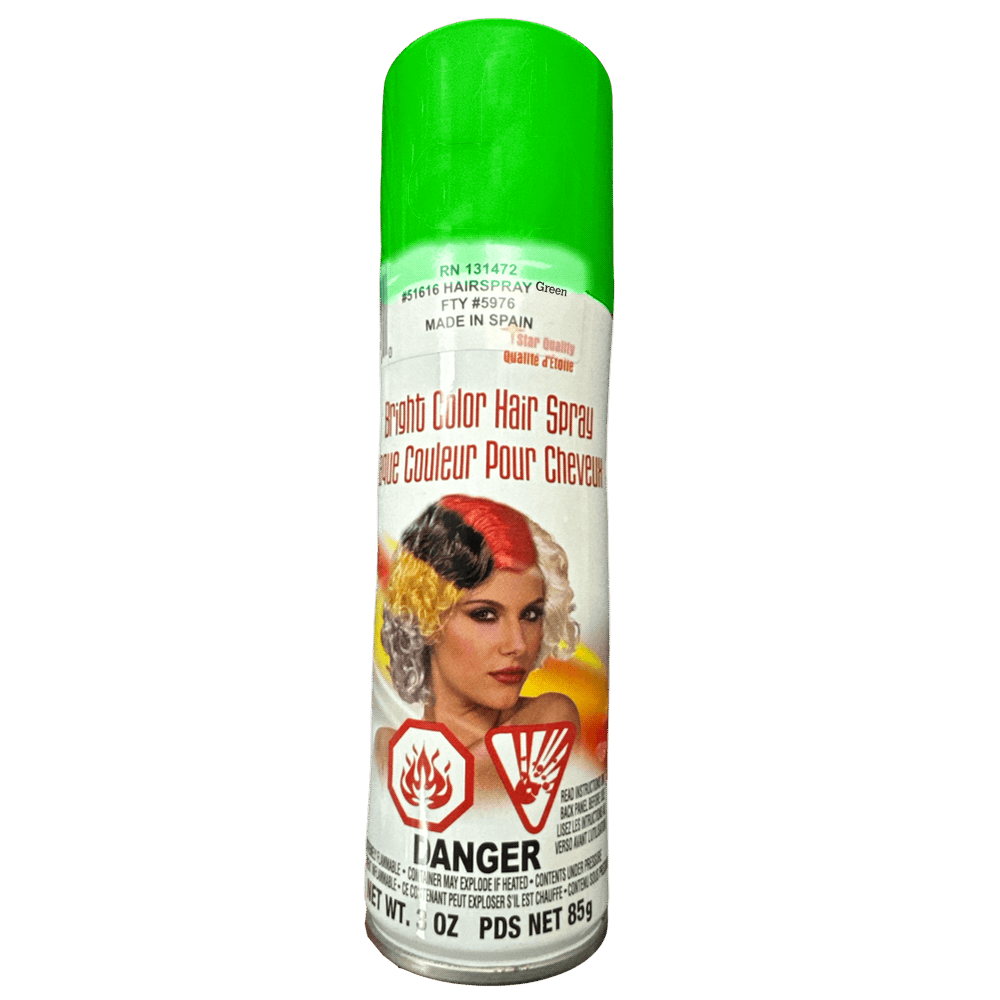 Green Hair Spray 3oz AMZ+