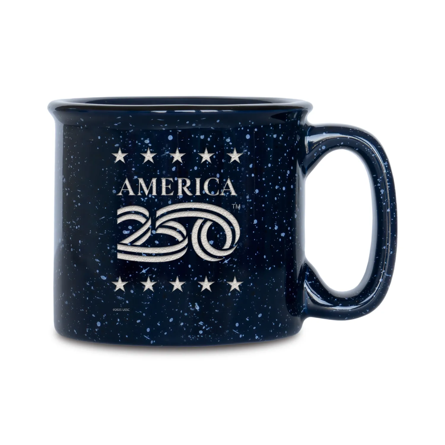America 250 - Black Campfire Mug 12oz+