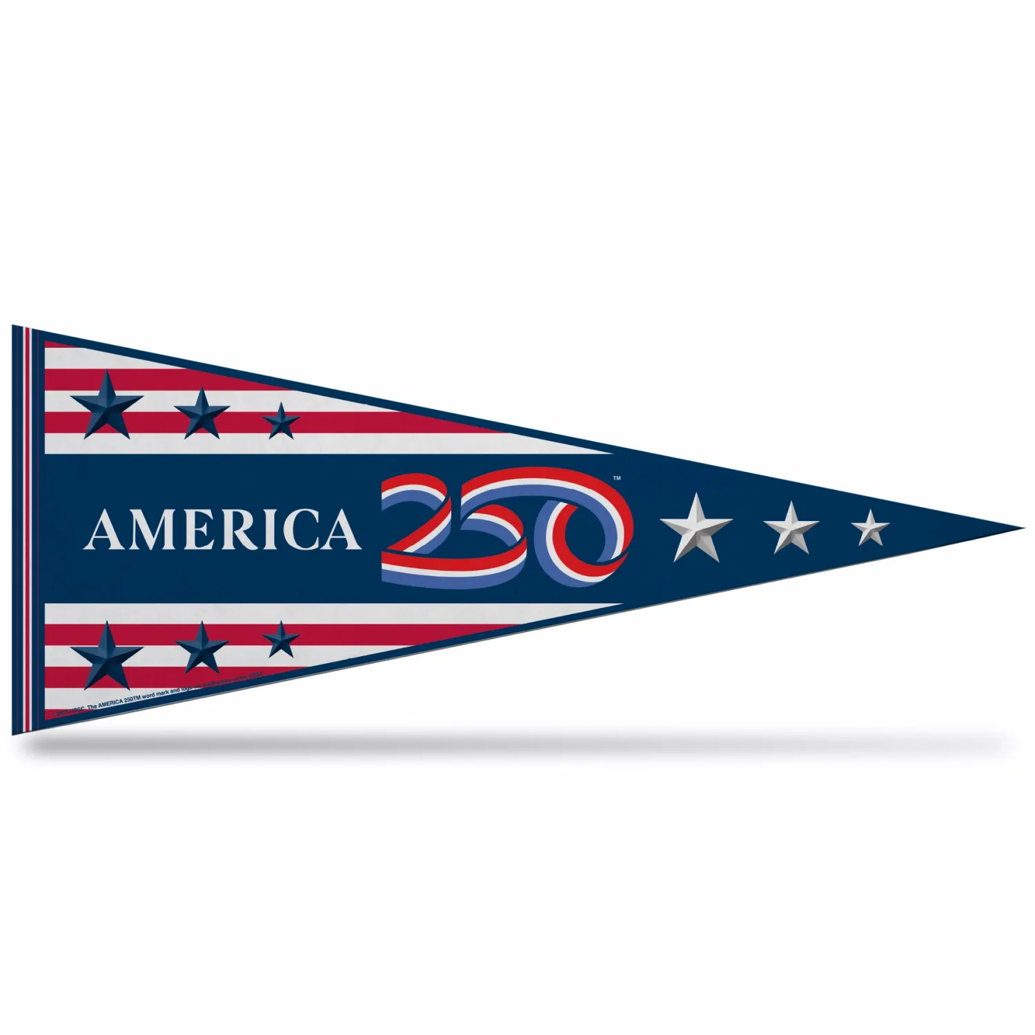 America 250 - Soft Felt 12x30in Pennant+