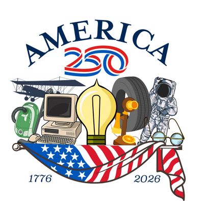 America 250 - Inventions Bumper Sticker+