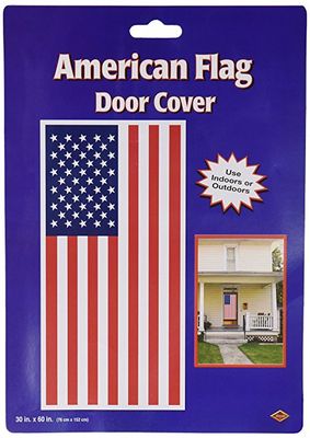 American Flag Door Cover 30x5in+