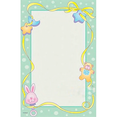 Printable Party Papers Baby Boy Toys 8ct AMZ+