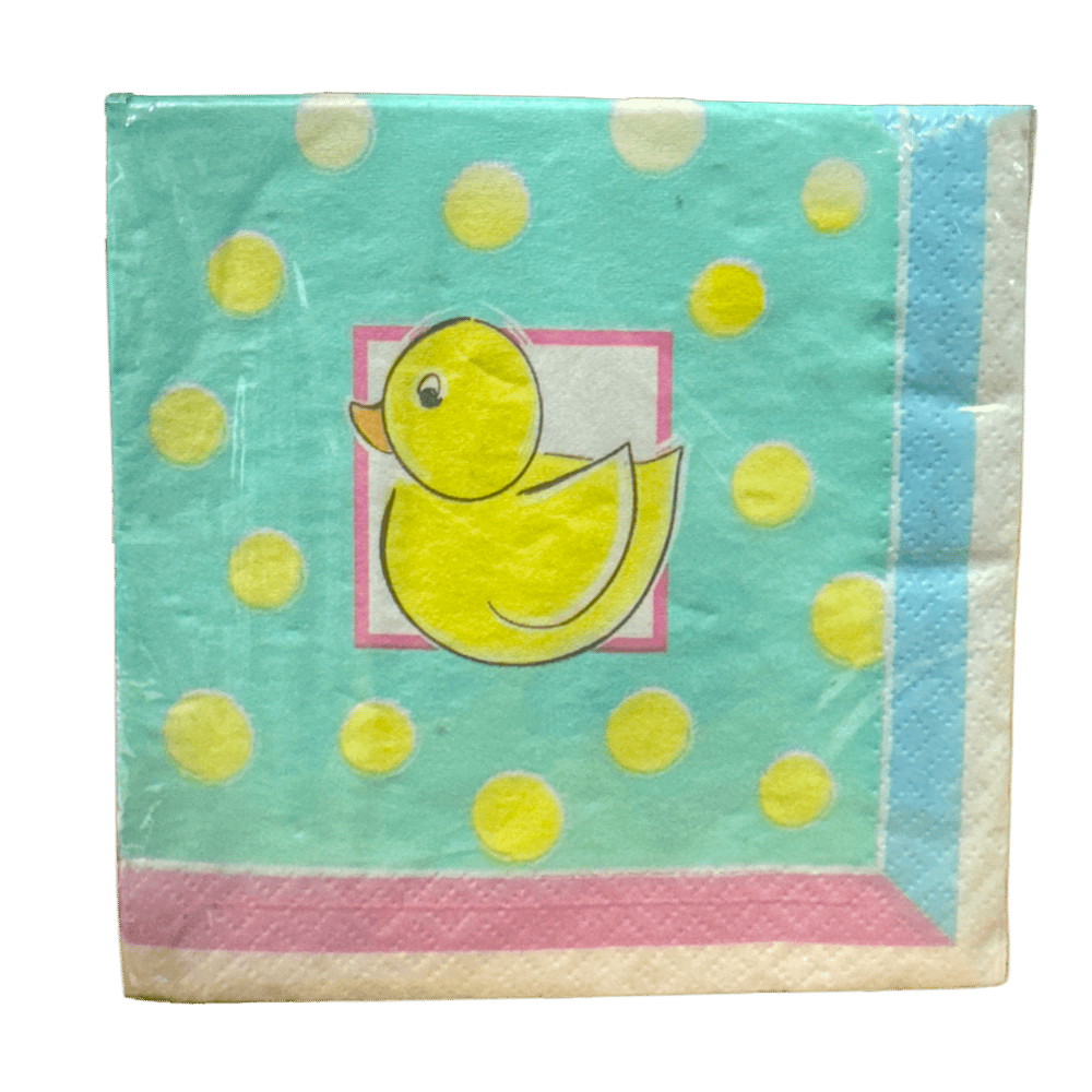 Precious Baby Duck Beverage Napkins 16ct AMZ+