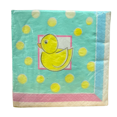 Precious Baby Duck Beverage Napkins 16ct AMZ+