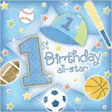1st Birthday All-Star Lunch Napkins 36ct+