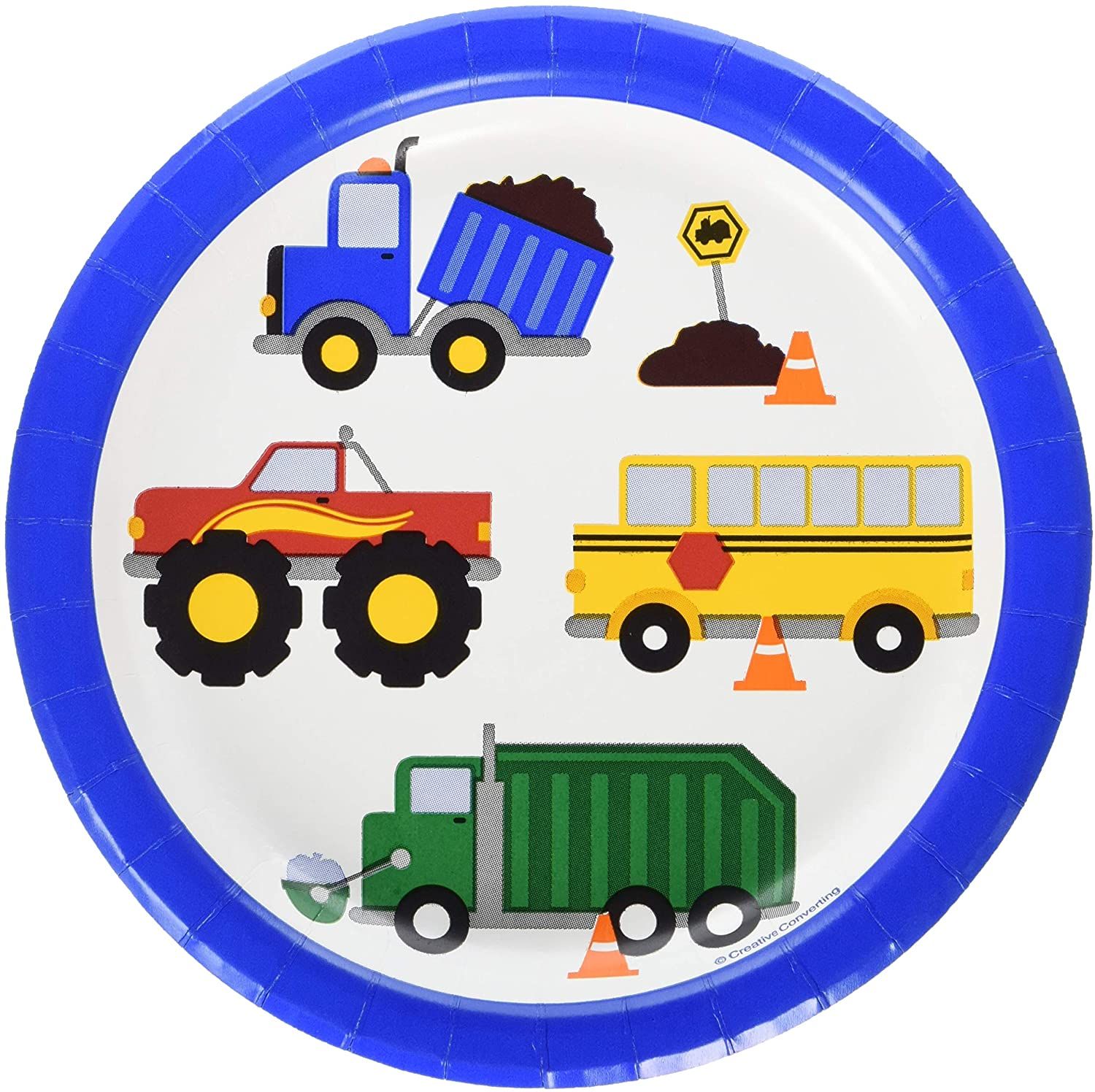 Traffic Jam 7" Dessert Plates 8ct AMZ+