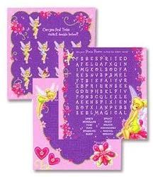 Disney Tinkerbell Game Sheets 8ct+