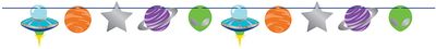Space Party Ribbon Banner 7ft AMZ+