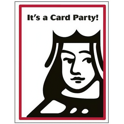 Card Playing Fun Invitations 8ct AMZ+