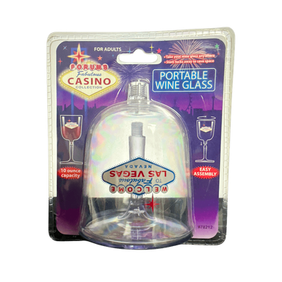 Las Vegas Portable Wine Glass 10oz AMZ+