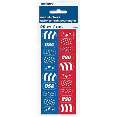 USA Stickers 20ct+