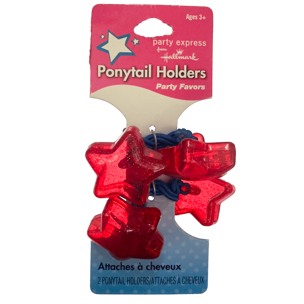 Patriotic Ponytail Holders 2ct+