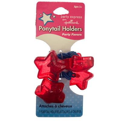 Patriotic Ponytail Holders 2ct+