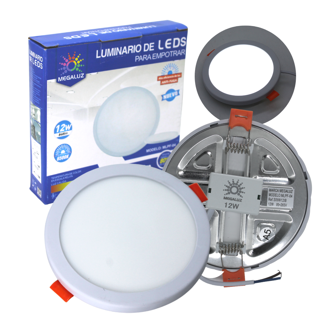 Ajustable 12w Luz Blanco Frio