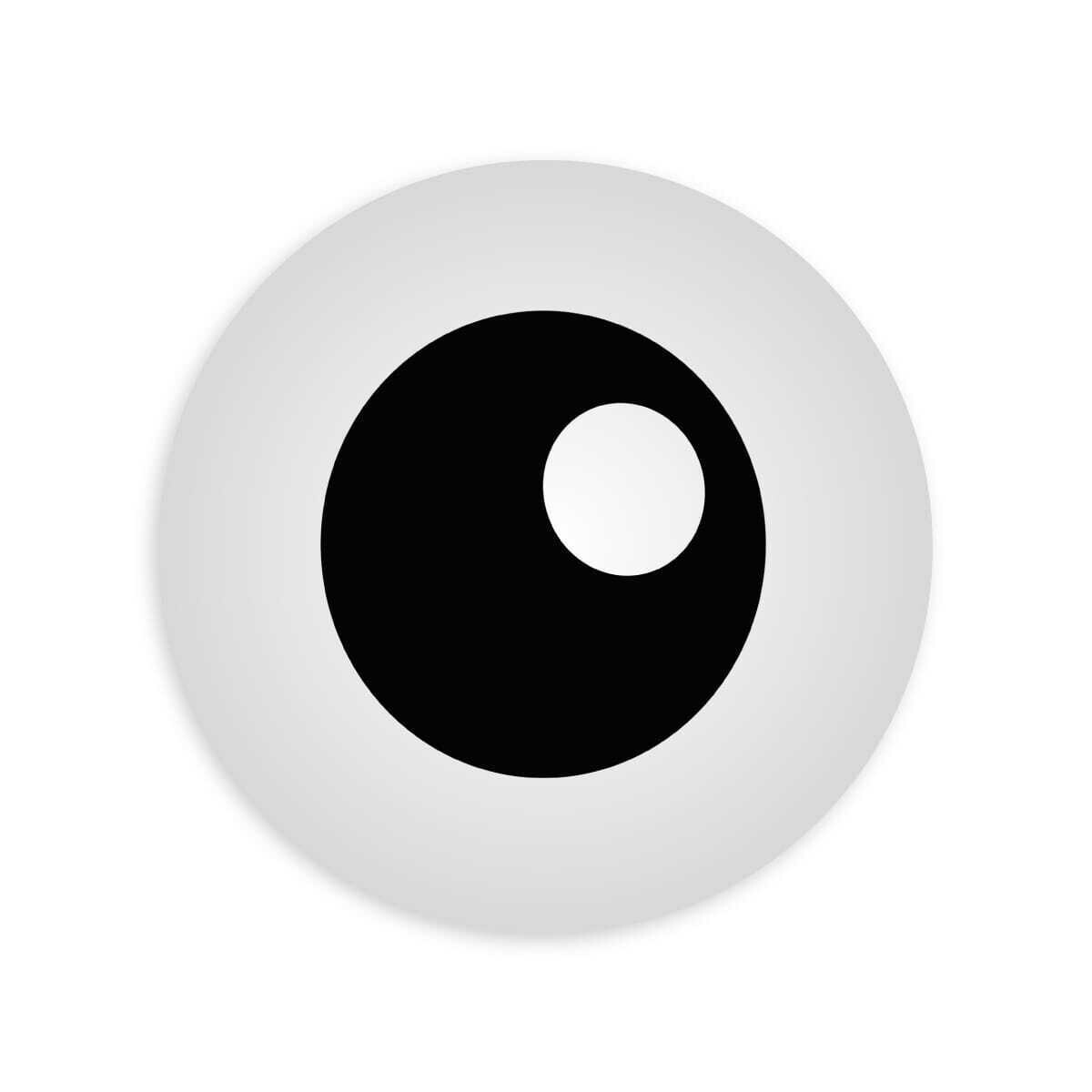 AS50: #780 White Eye Ball 925067