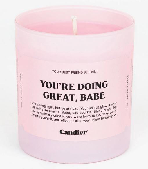 You&#39;re Doing Great Candle