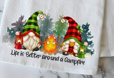 Campfire Gnomes - Kitchen Towel