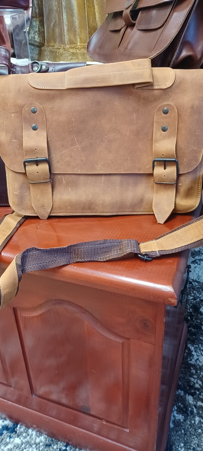 Double Latch Satchel